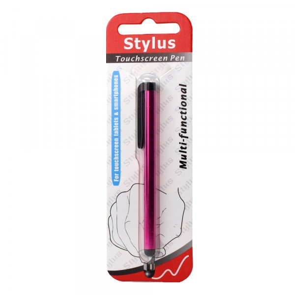 Wholesale Super Slim Stylus Touch Pen (Hot Pink)